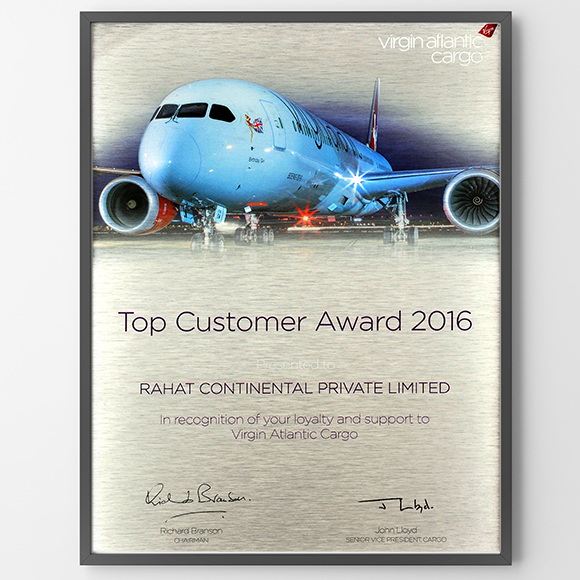 Virgin Atlantic 2016 – Top Performer