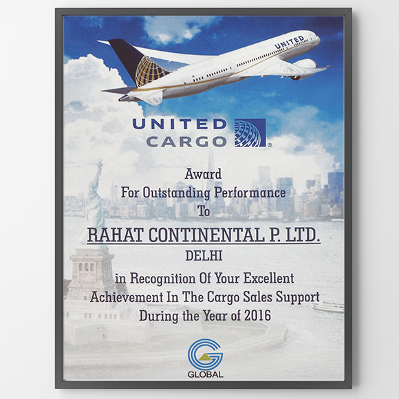 United Cargo 2016 – Top Performer