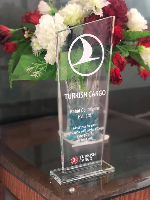 Cargo Excellence Award from Turkish Airlines – Year 2018